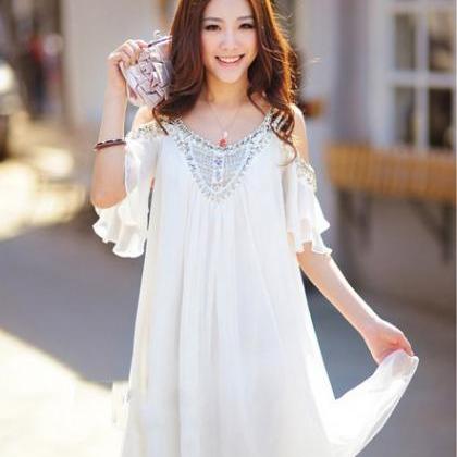 latest chiffon short gowns