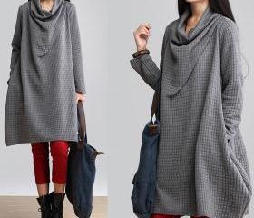 oversize blouse dress