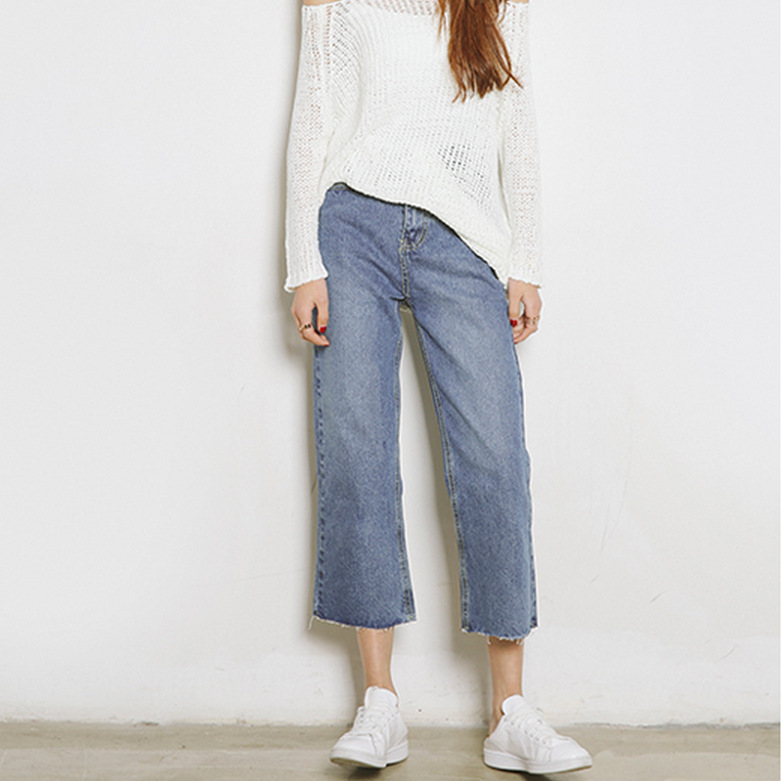 loose denim pants